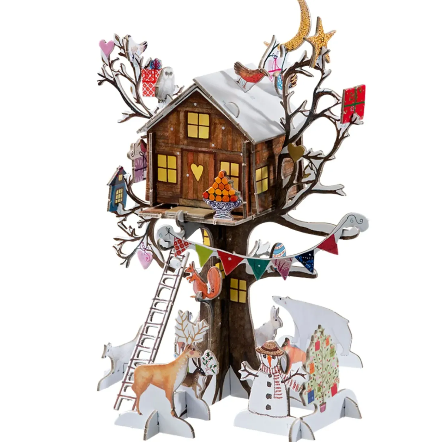 Adventskalender "Weihnachts-Baumhaus"