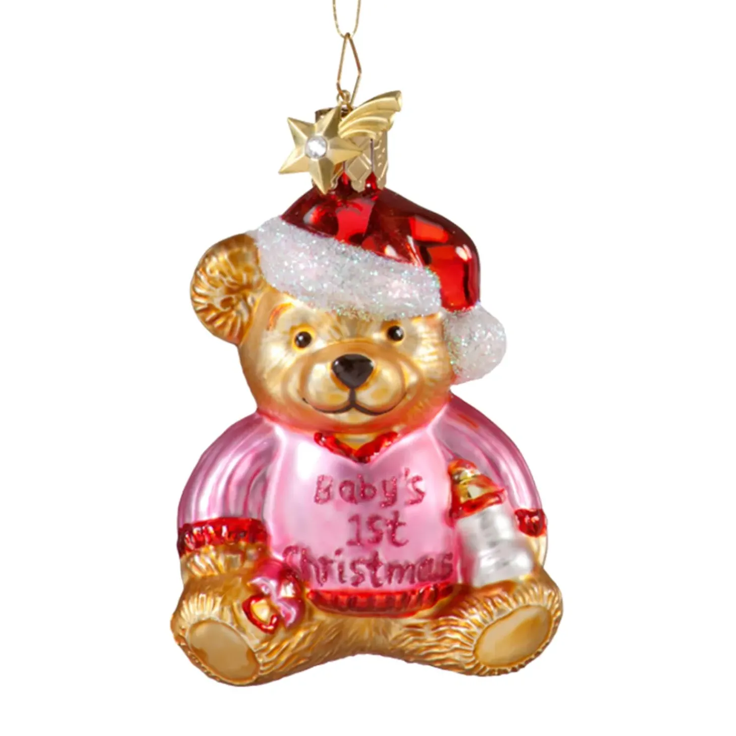 Bar "Baby'S 1St Christmas" (Rosa)