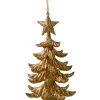 Baum Mit Glimmer, Gold
