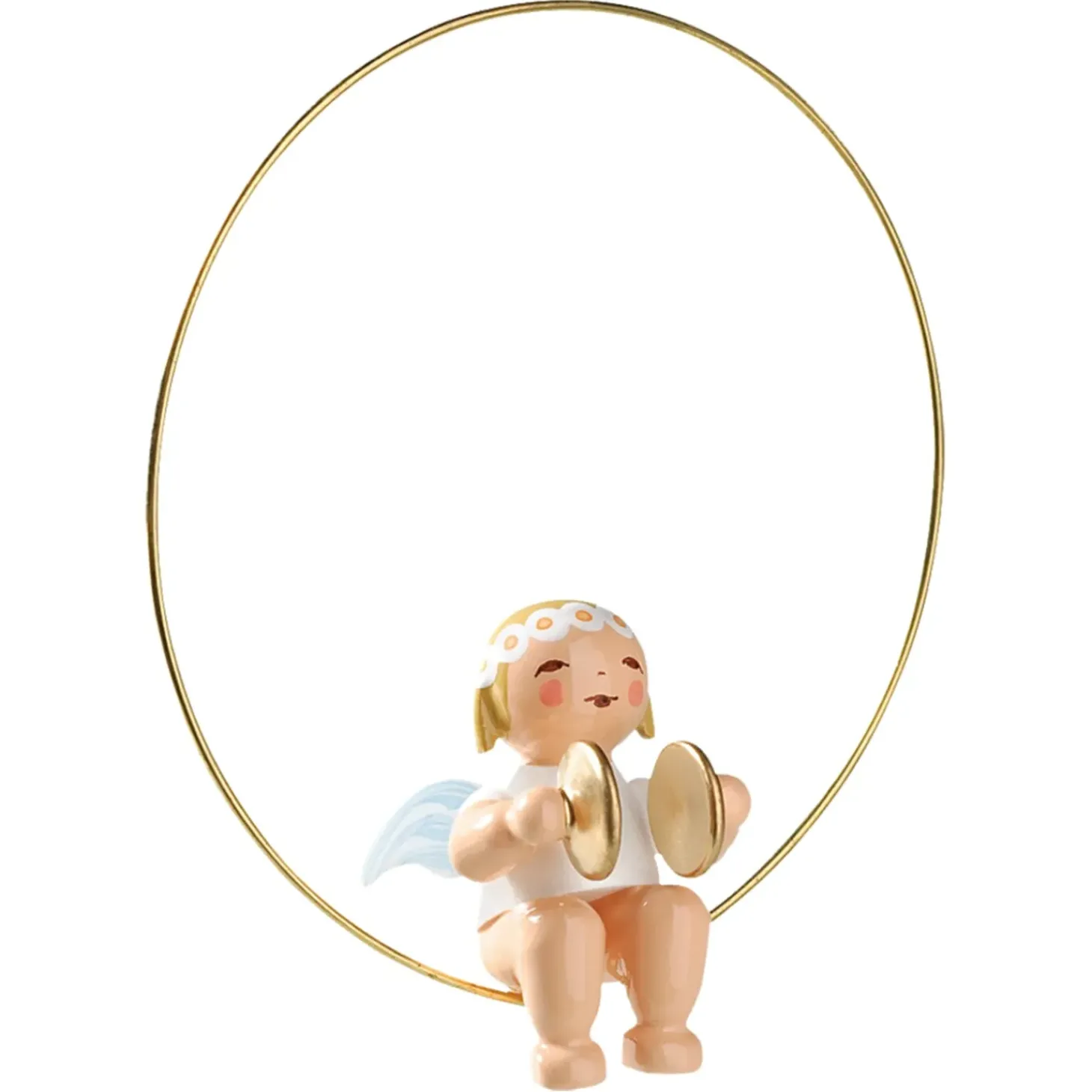 Christbaumengel Im Ring Mit Becken