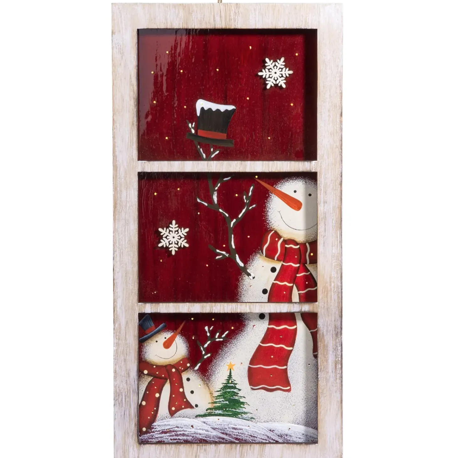 Deko-Fenster "Winterfreunde"