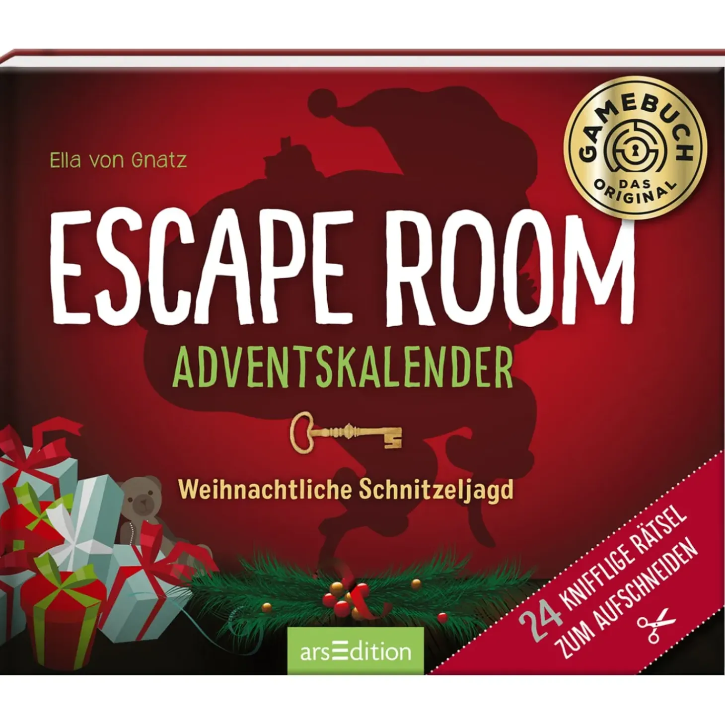 Escape-Room-Adventskalender "Weihnachtliche Schnitzeljagd"