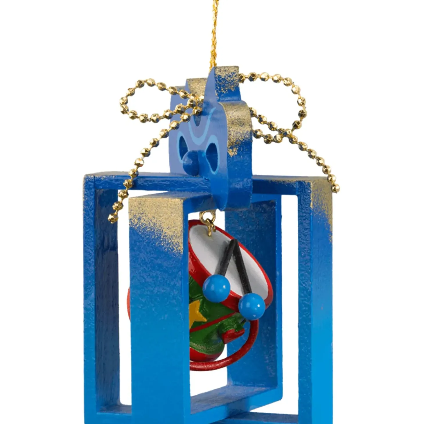 Geschenkpackchen Mit Trommel, Blau