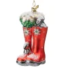 Gummistiefel, Rot