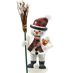 Holzknackl "Schneemann", 16Cm