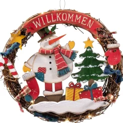 Kranz "Schneemanns Bescherung"