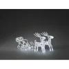 Led Acryl Schlitten Mit Rentieren