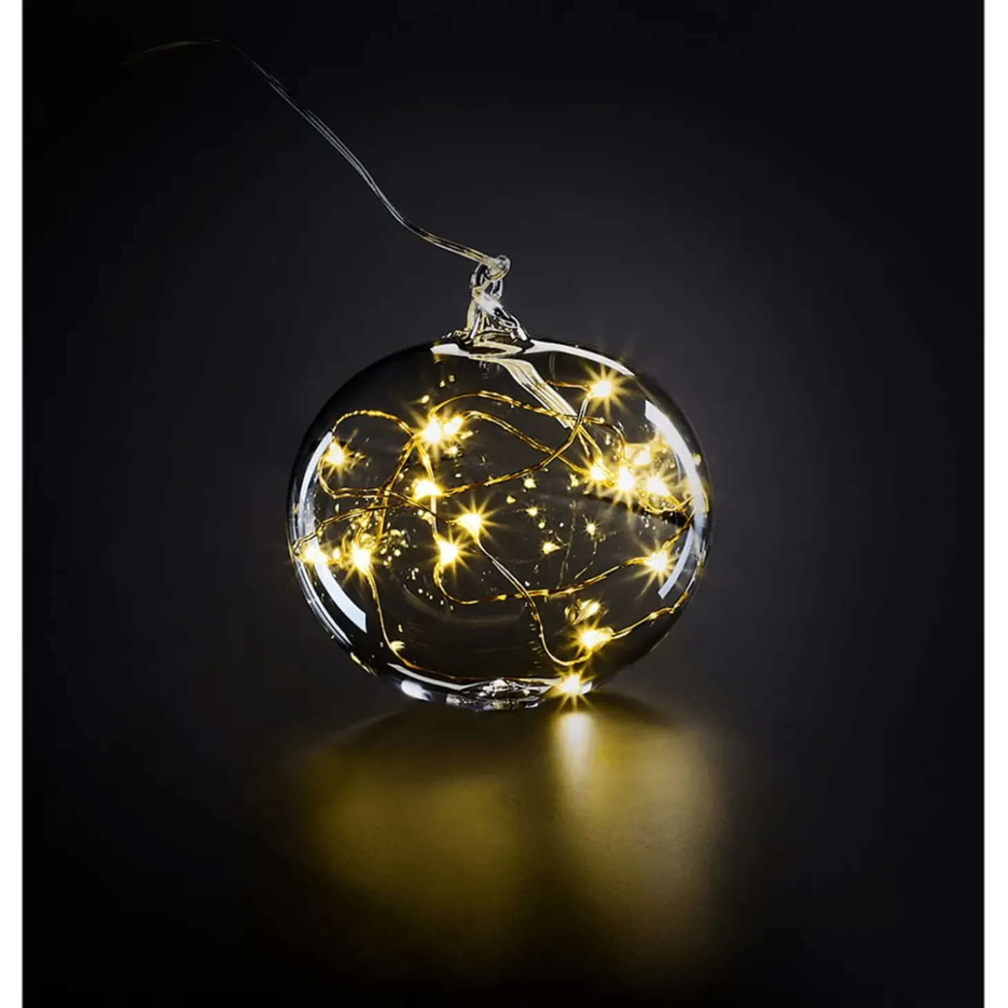 Lumix Led Lichterkugel Klar, 8Cm