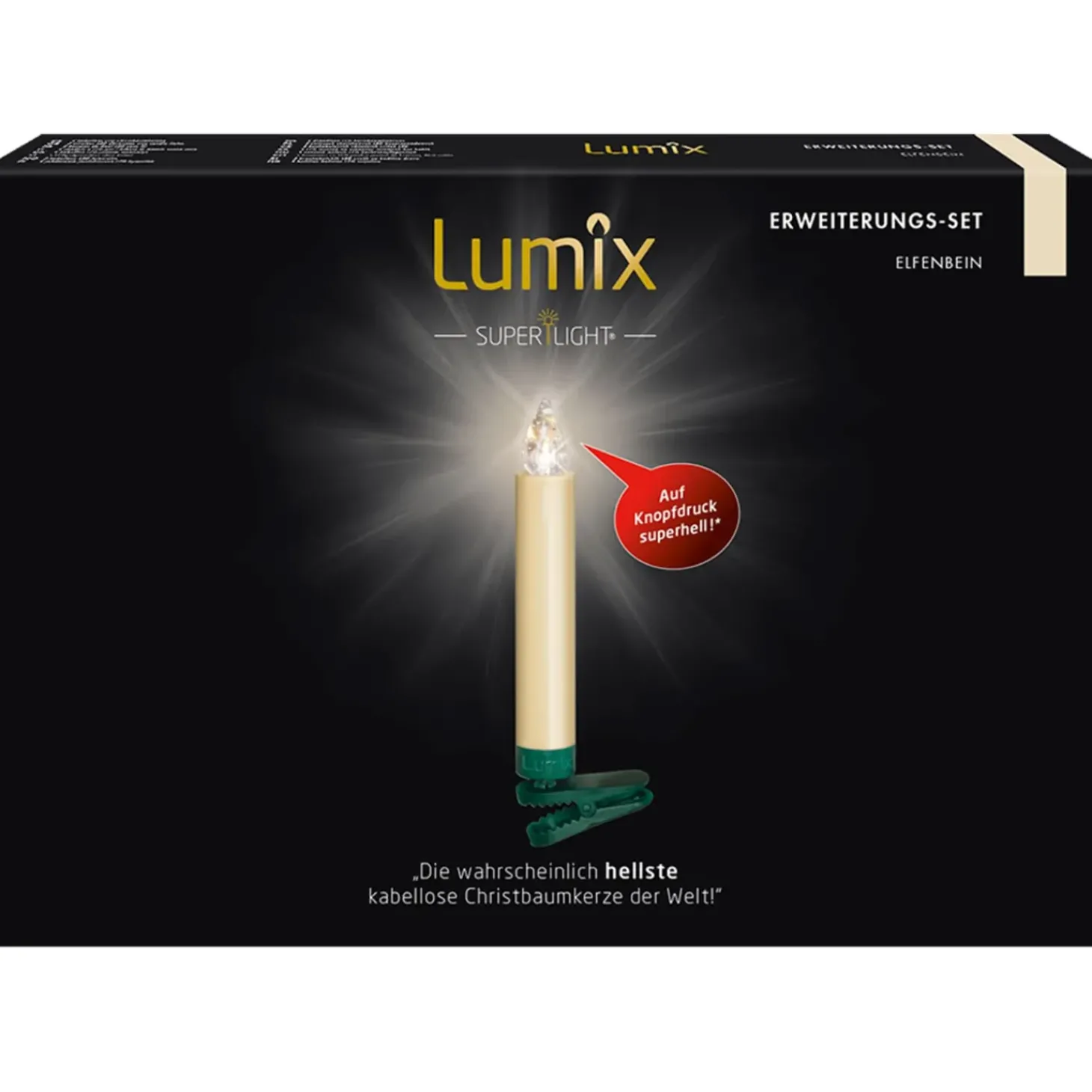 Lumix Superlight 5 Kerzen Erweiterungsset In Elfenbein