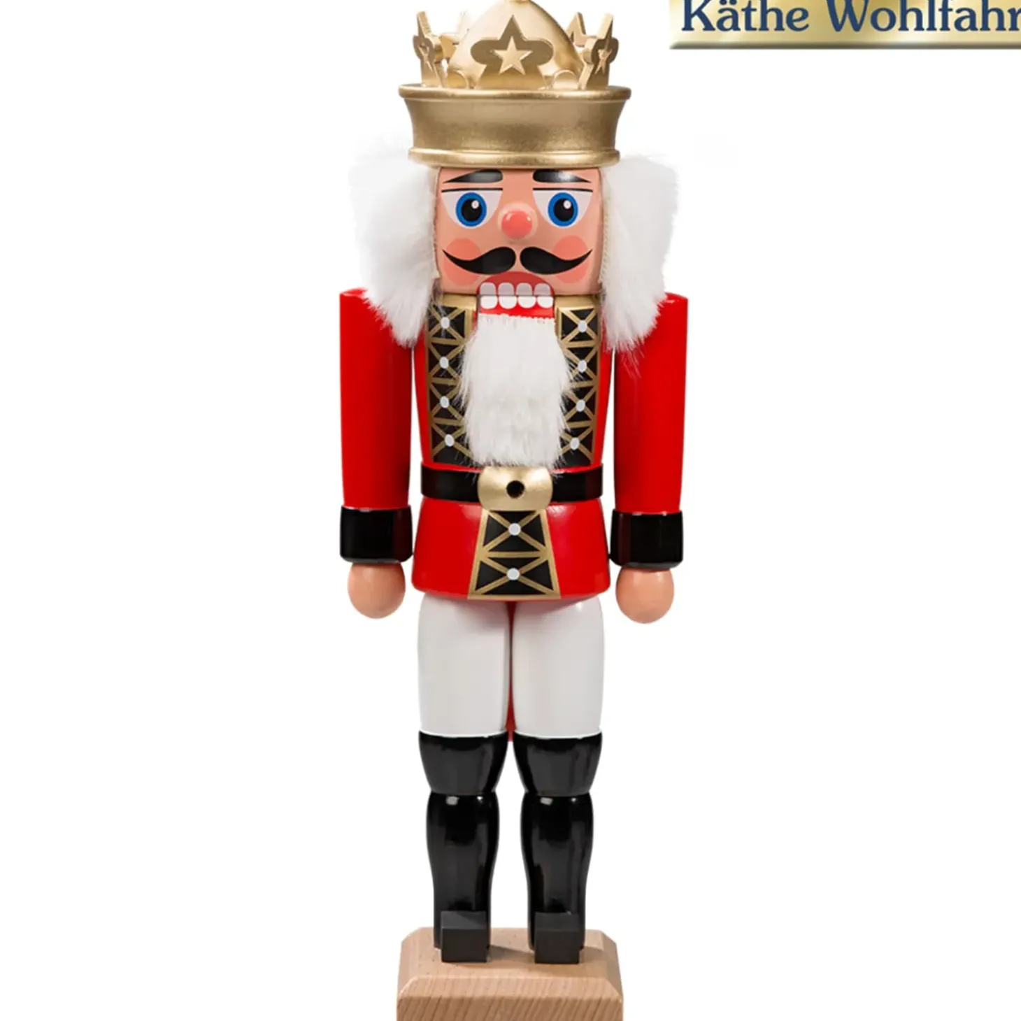 Nussknacker "Konig" Rot, 27Cm