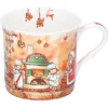 Porzellan-Tasse "Weihnachtsbackerei"