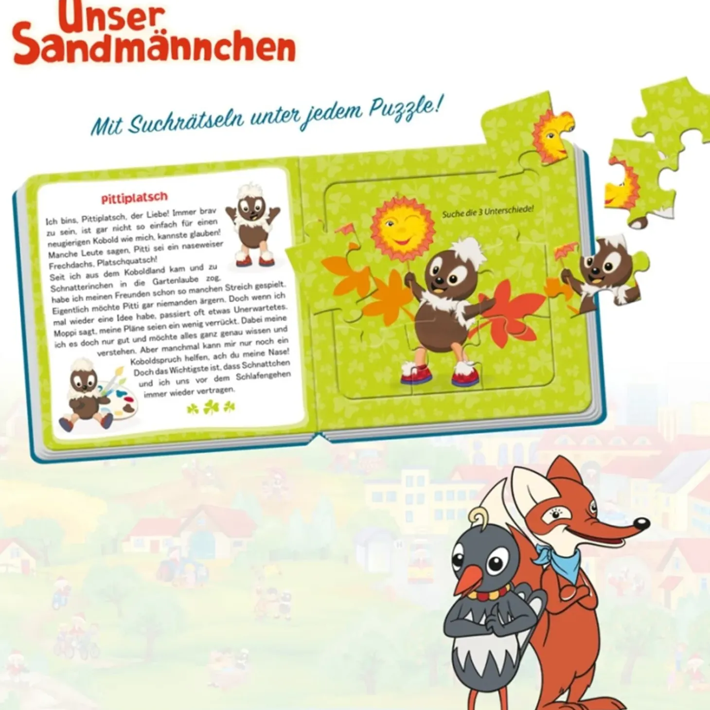 Puzzlebuch "Mein Erstes Puzzlebuch - Unser Sandmannchen"