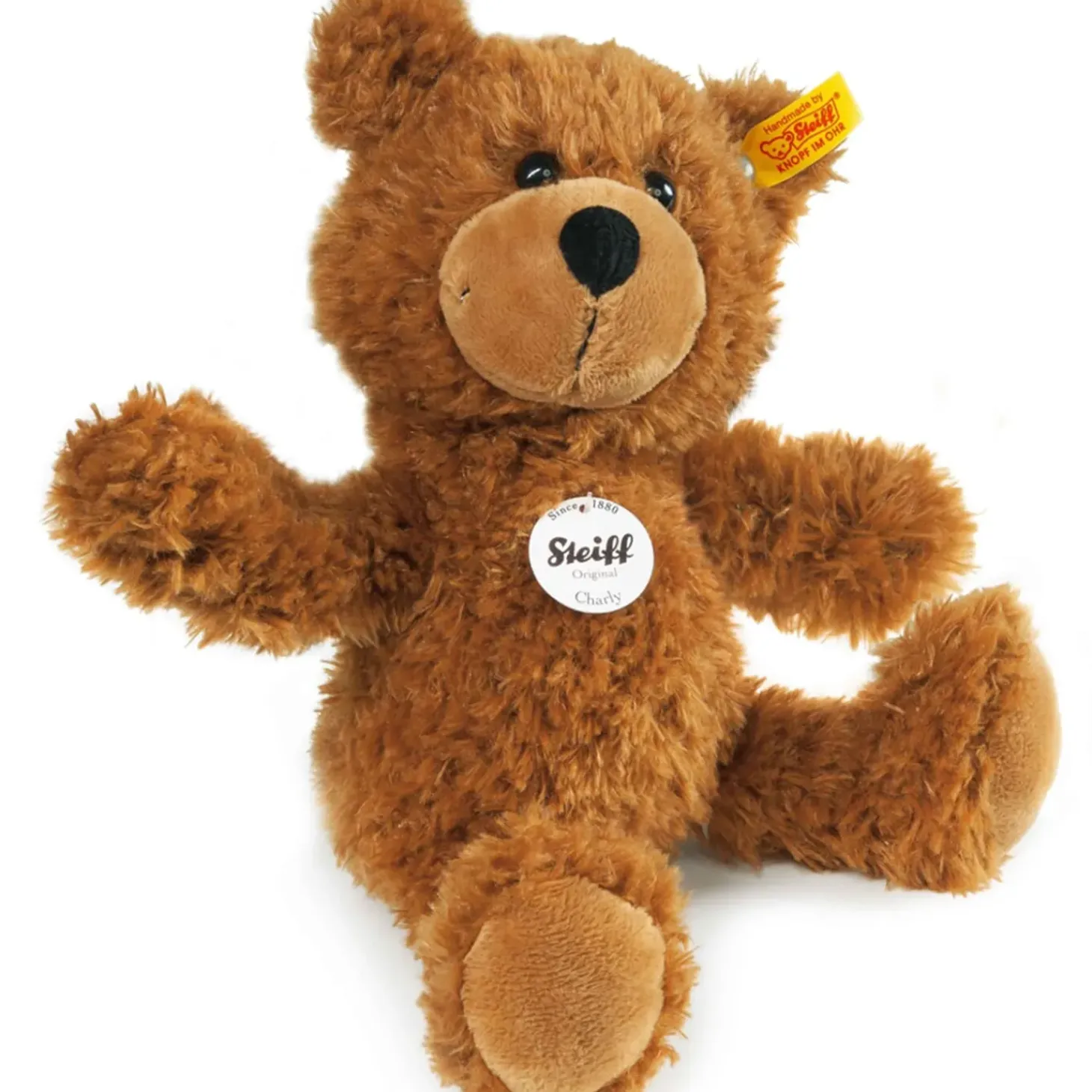 Schlenkerteddy "Charly", Braun (30 Cm)