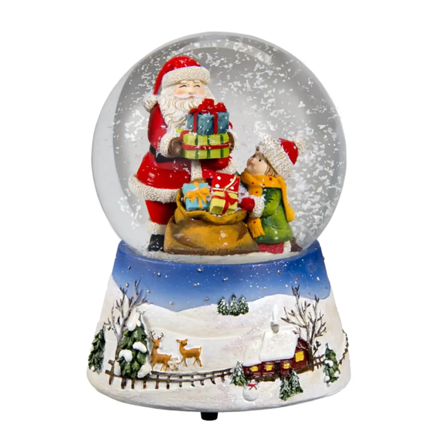 Schneekugel "Weihnachtsgeschenke"