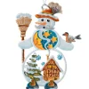 Schneemann Mit Bayernhut