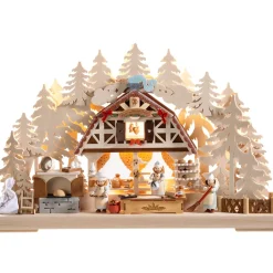 Schwibbögen "In Der Weihnachtsbackerei", 115V Mit Usb A-Anschluss