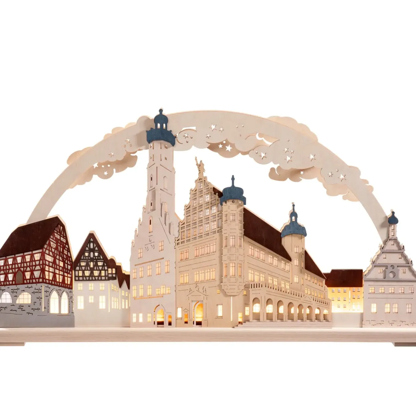Schwibbögen "Rothenburg Ob Der Tauber" 115V Mit Usb A-Anschluss