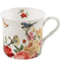 Tasse Rosen/Vogel