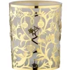 Teelichtglas "Waldweihnacht" Gold