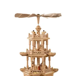 Teelicht-Pyramide "Christi Geburt"