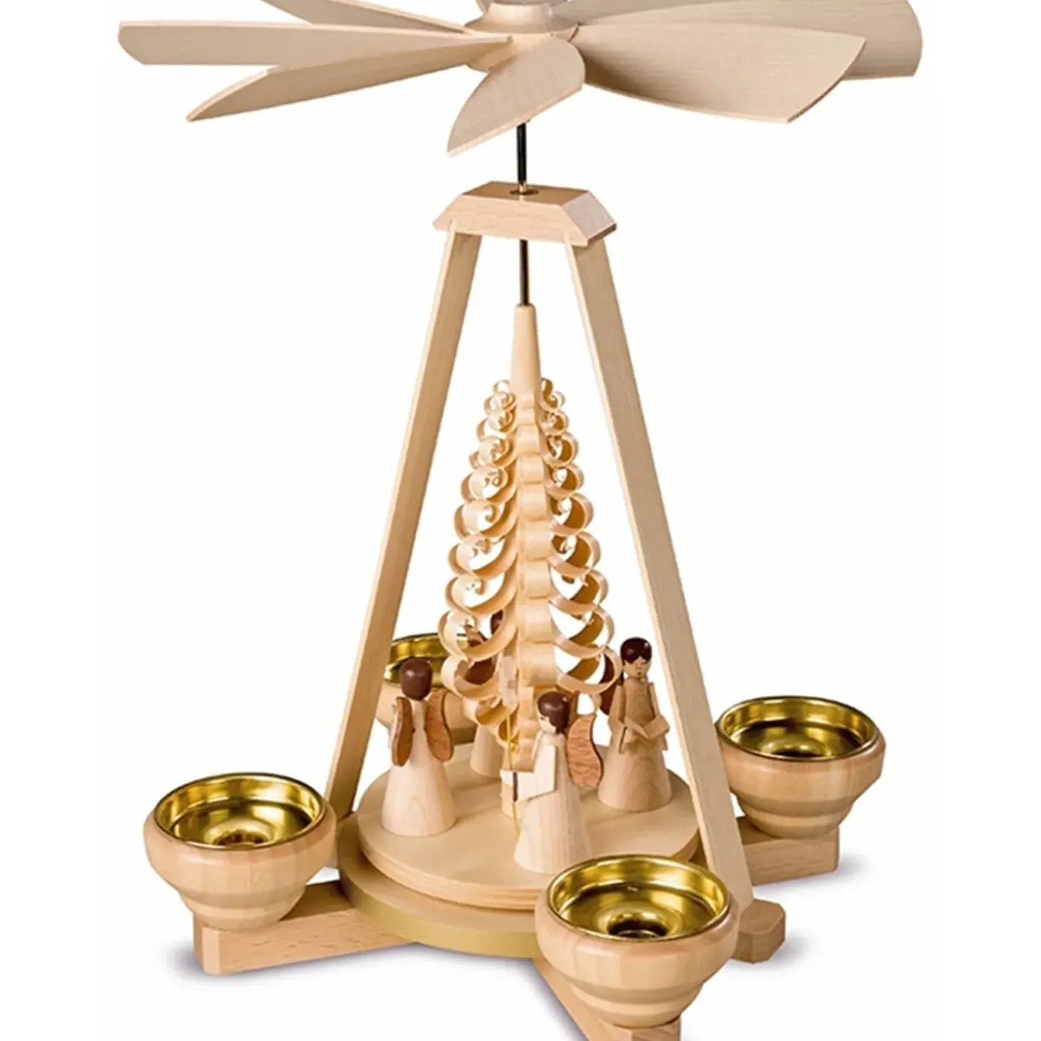 Teelicht-Pyramide "Engel"