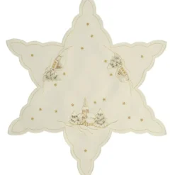 Tischdecke "Winterdorf" R 25 Cm