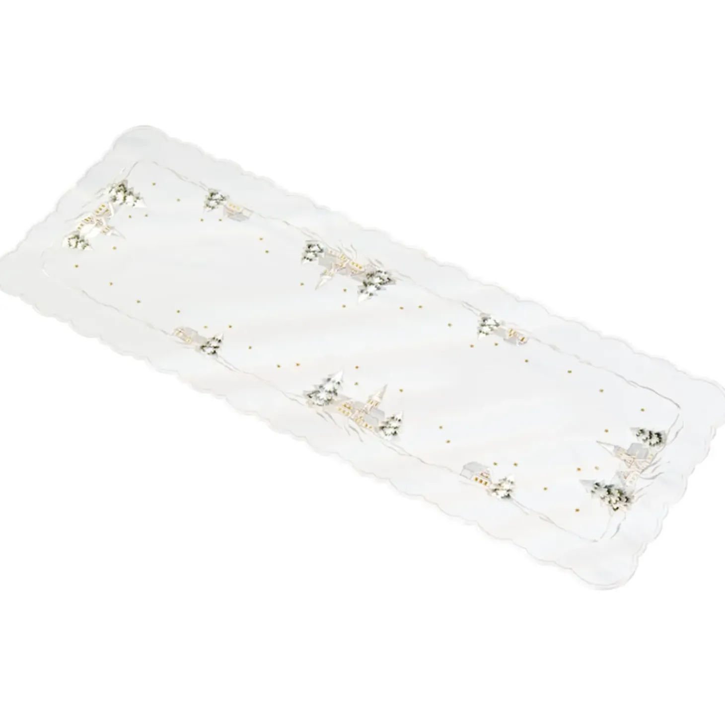 Tischlaufer "Winterdorf" 40X115 Cm