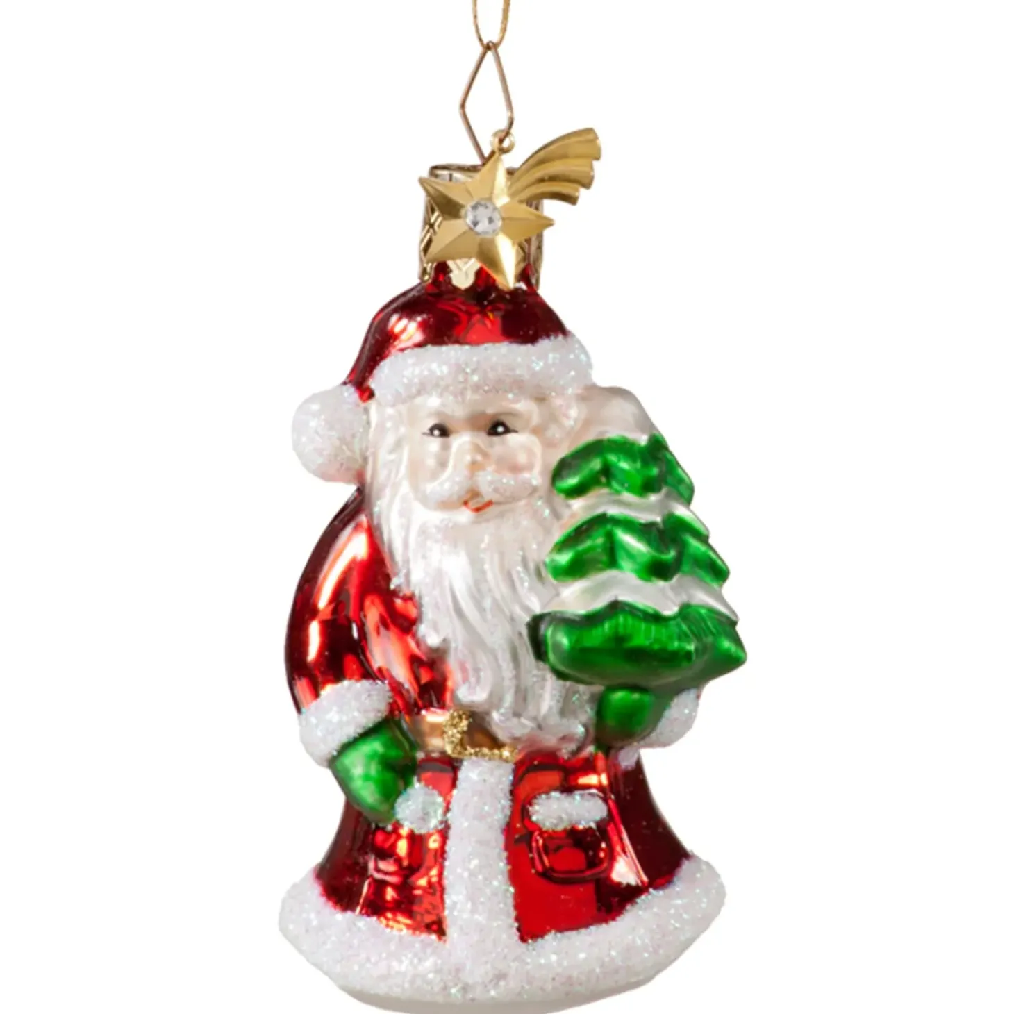 Weihnachtsmann Mit Baum