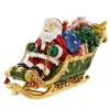 Weihnachtsmann Mit Schlitten, Schatulle